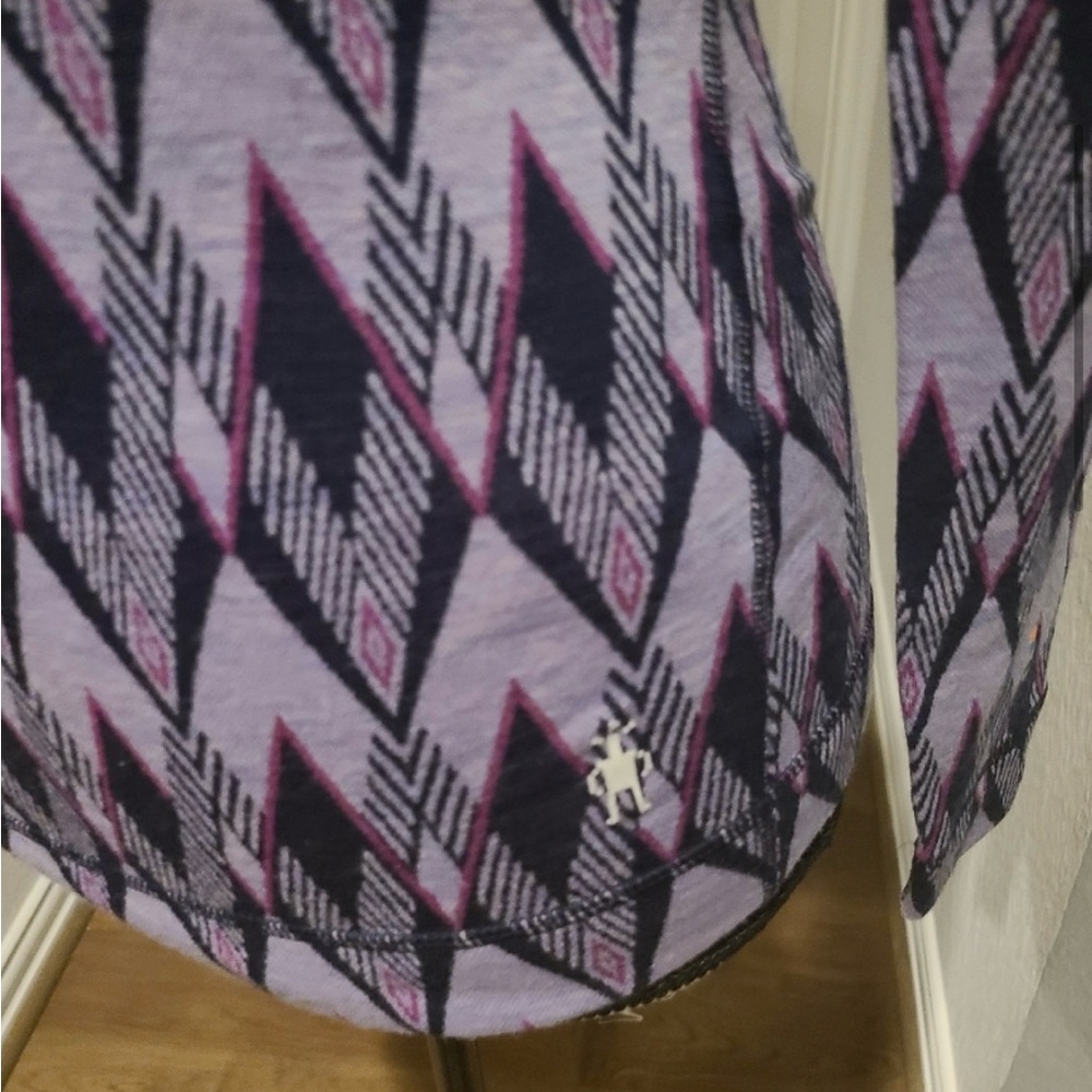 SMARTWOOL 250 Merino 1/4 zip baselayer - size XS - Picture 3 of 6